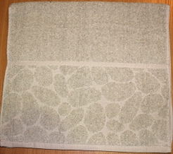 полотенце льняное махровое