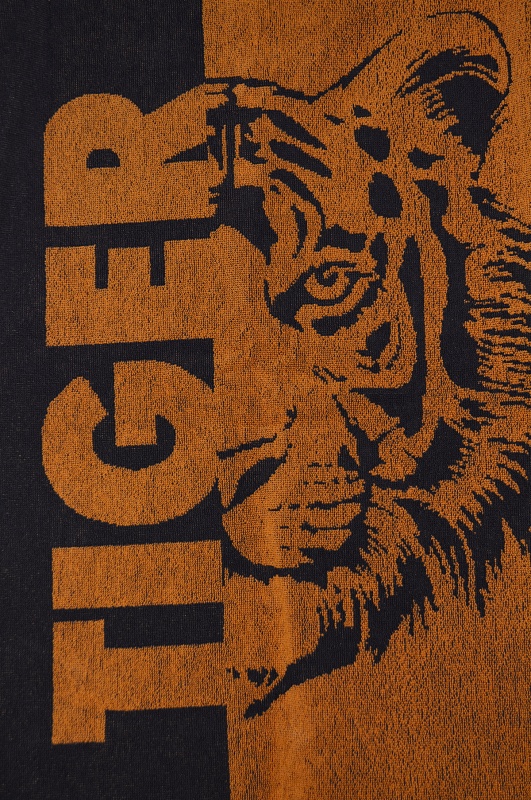 Полотенце махровое хлопок "Тигр"
