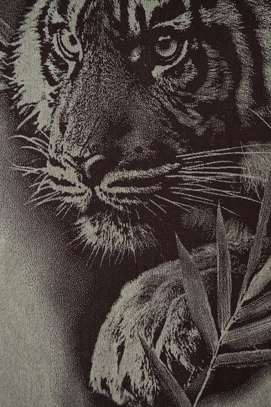 Полотенце махровое хлопок " Тигр"