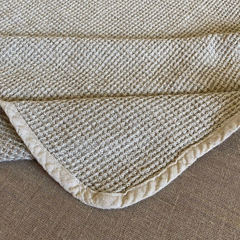 Льняное полотенце " Кольчуга" 110*60 см